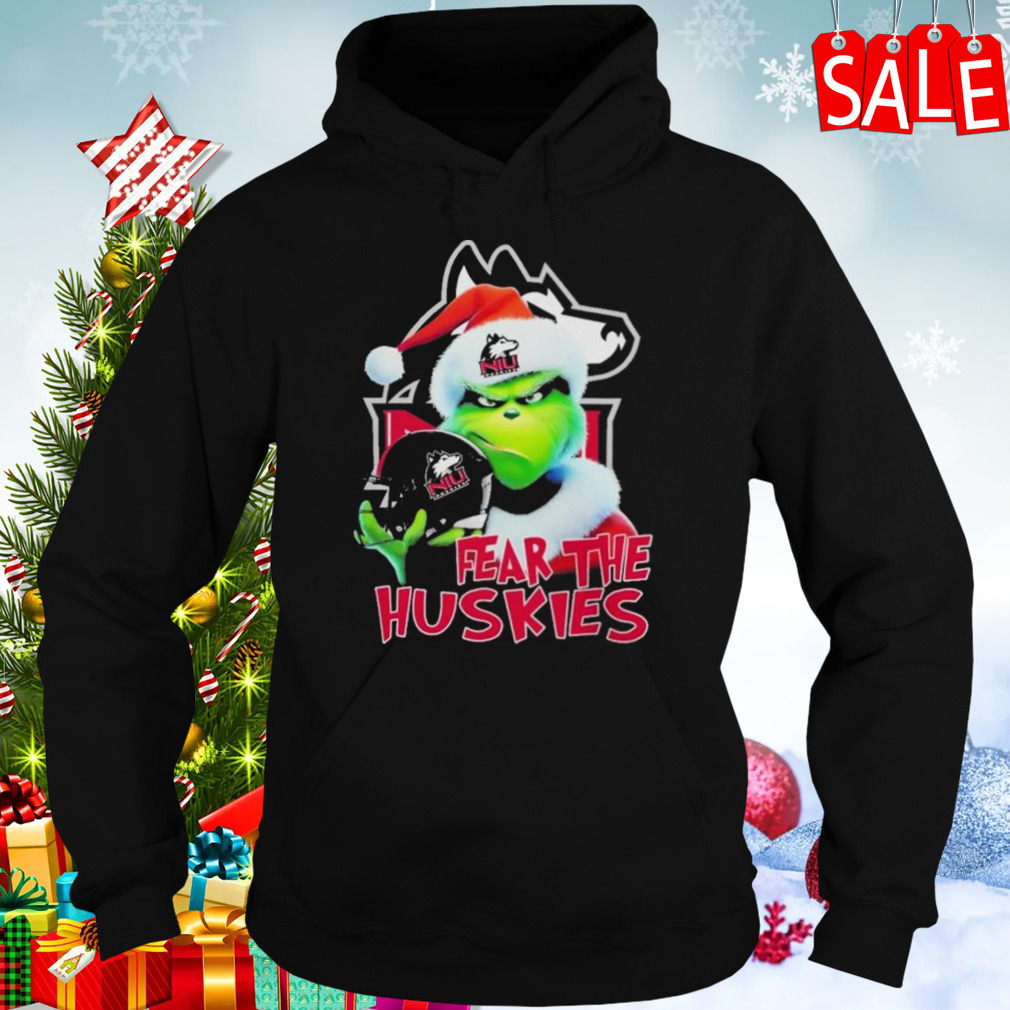 Northern Illinois Huskies Grinch Fear The Christmas 2023 shirt 5 Hoodies