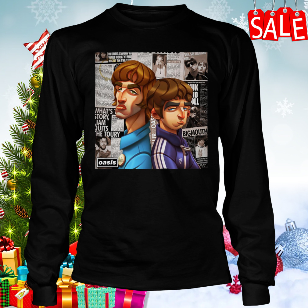 Oasis The Tabloid Times shirt 3 Longsleeve tshirt