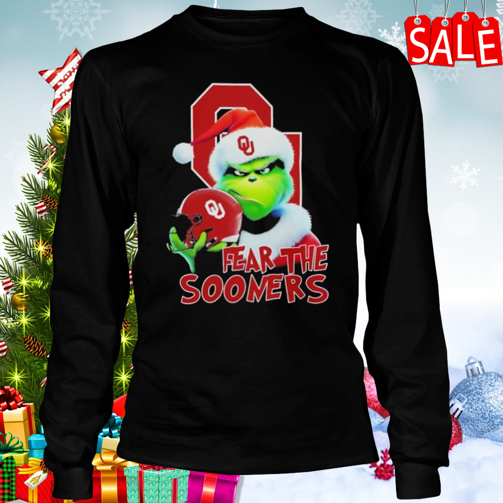 Oklahoma Sooners Grinch Fear The Christmas 2023 shirt 3 Longsleeve tshirt