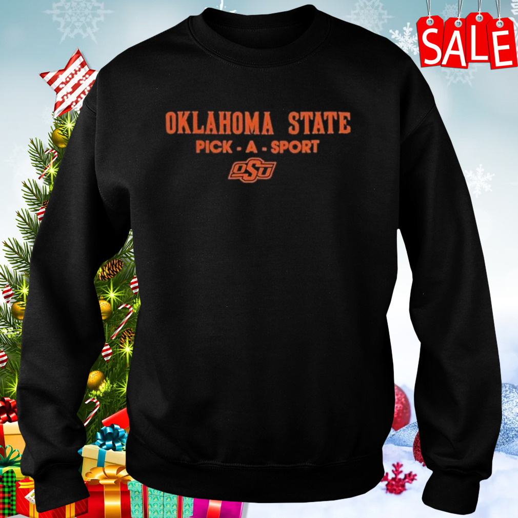 Oklahoma State Cowboys Pick-A-Sport Logo 2023 shirt 4 Sweaters