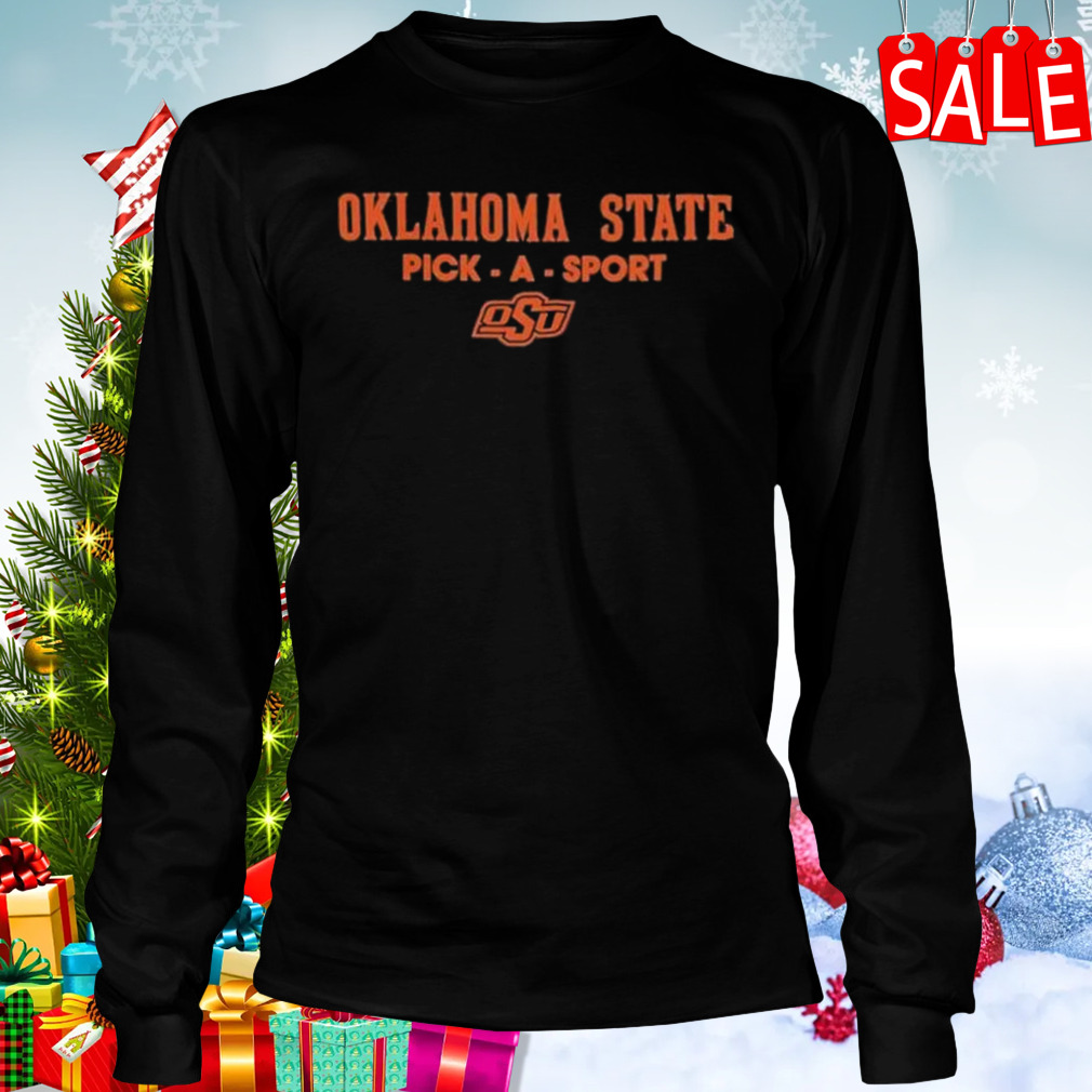 Oklahoma State Cowboys Pick-A-Sport Logo 2023 shirt 3 Longsleeve tshirt