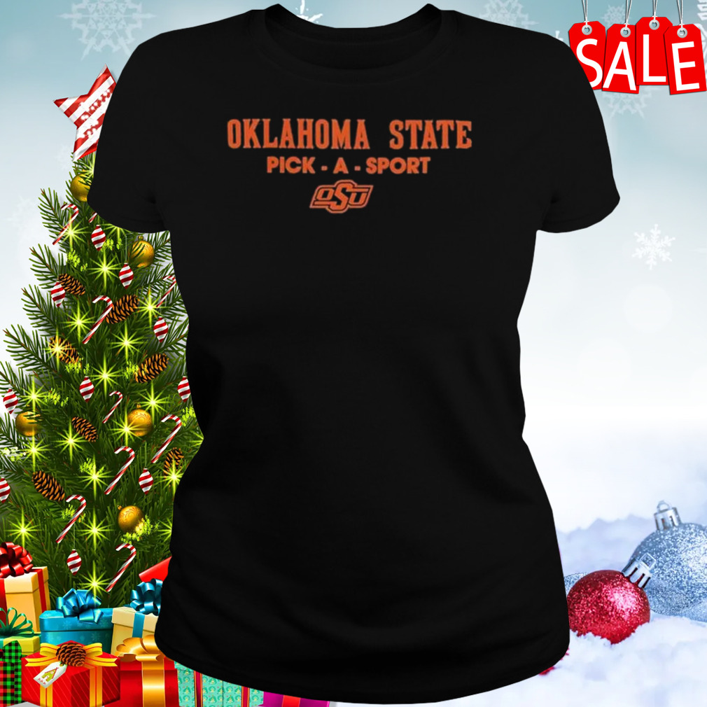 Oklahoma State Cowboys Pick-A-Sport Logo 2023 shirt 2 Women's tshirt