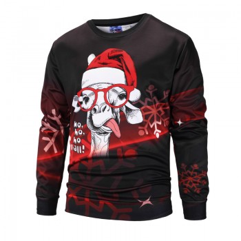 UGLY CHRISTMAS SWEATER MERRY CHRISTMAS SANTA 3D SWEATSHIRT SWEATER