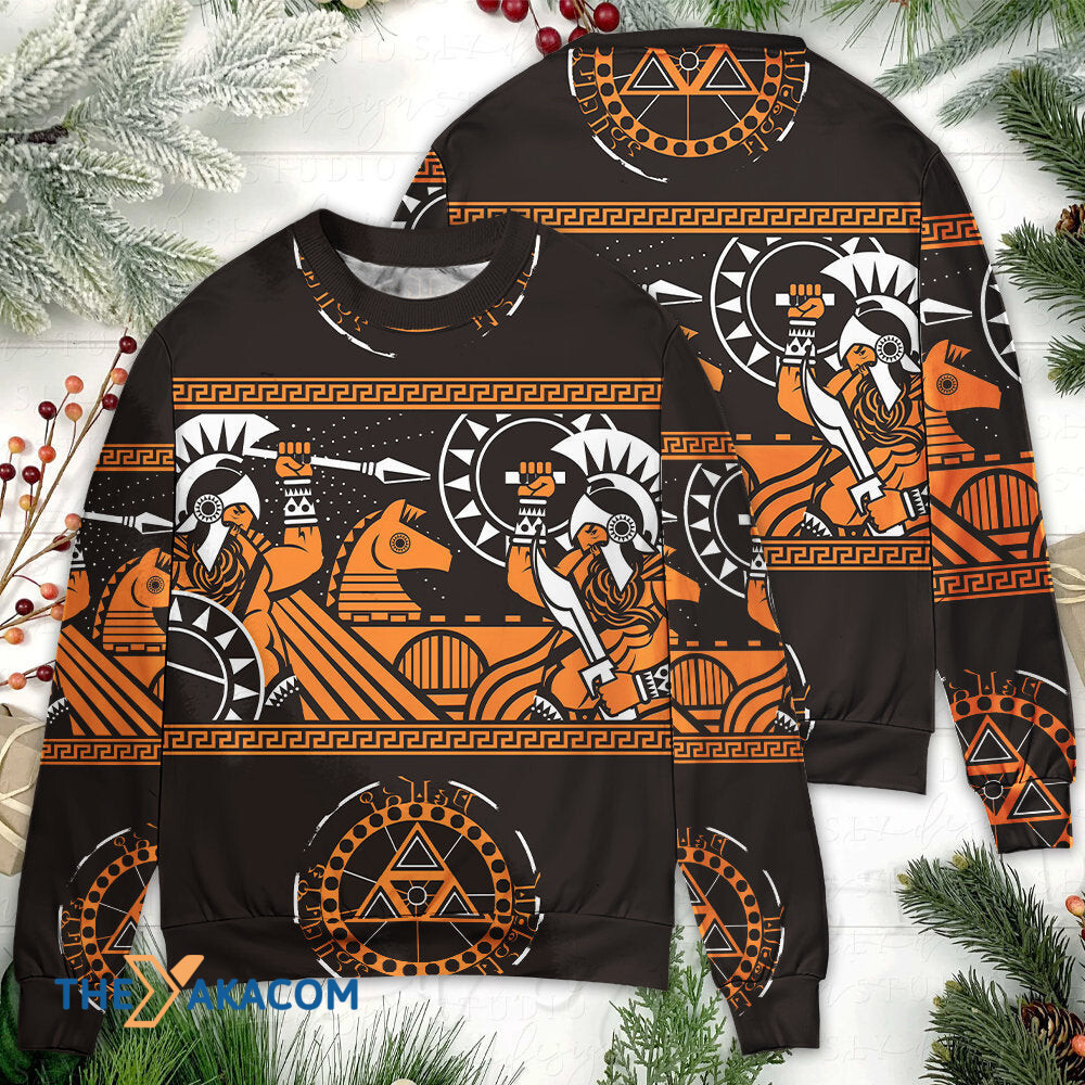 Warrior Spartan Warriors So Nice Gift For Lover Ugly Christmas Sweater