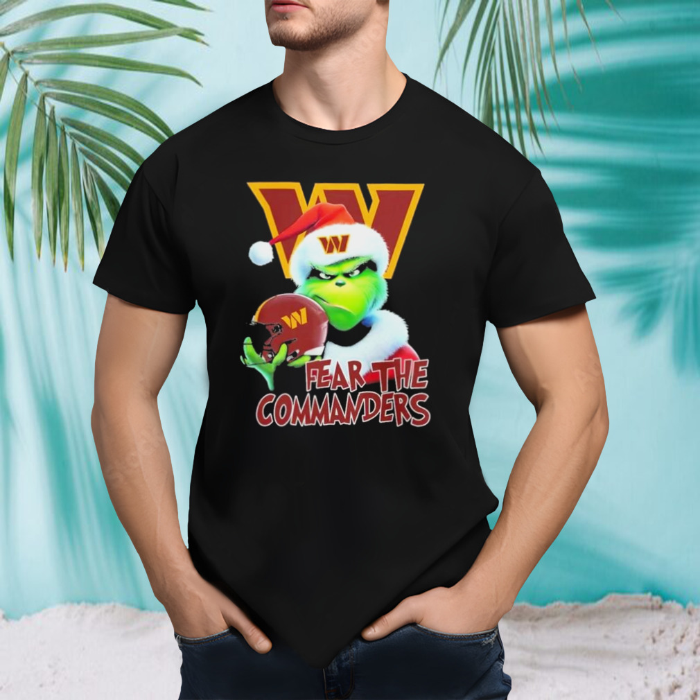 Washington Commanders Grinch Fear The Christmas 2023 shirt