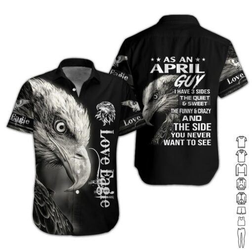April Guy Custom Name Aloha Hawaiian Shirts For Men For Women HN1806 -