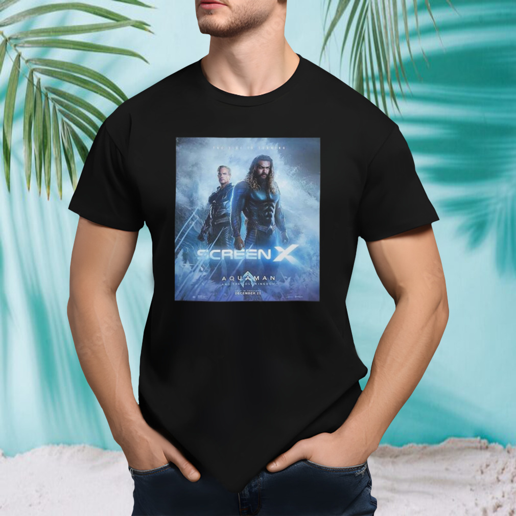 Aquaman And The Lost Kingdom ScreenX Official Poster Unisex T-Shirt