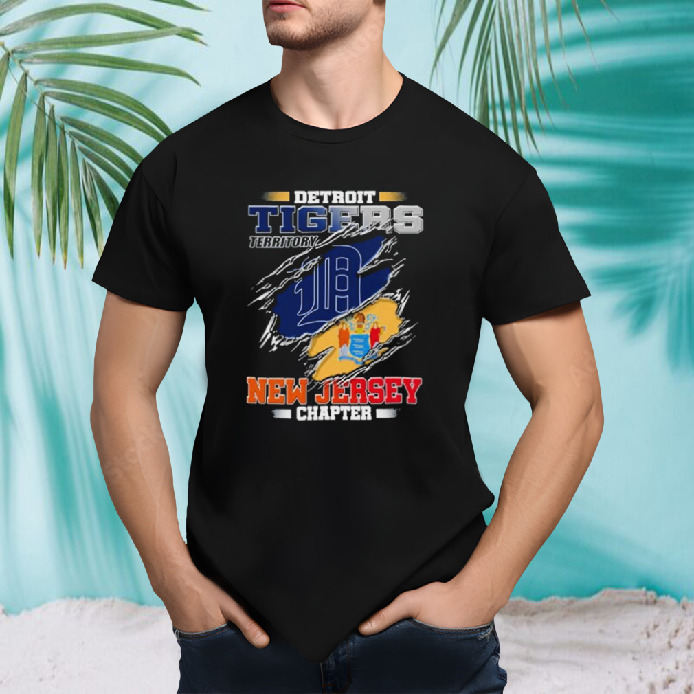Blood Inside Me Detroit Tigers Territory New Jersey Chapter shirt