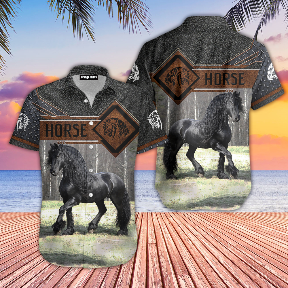 Horse Aloha Hawaiian Shirts For Men For Women