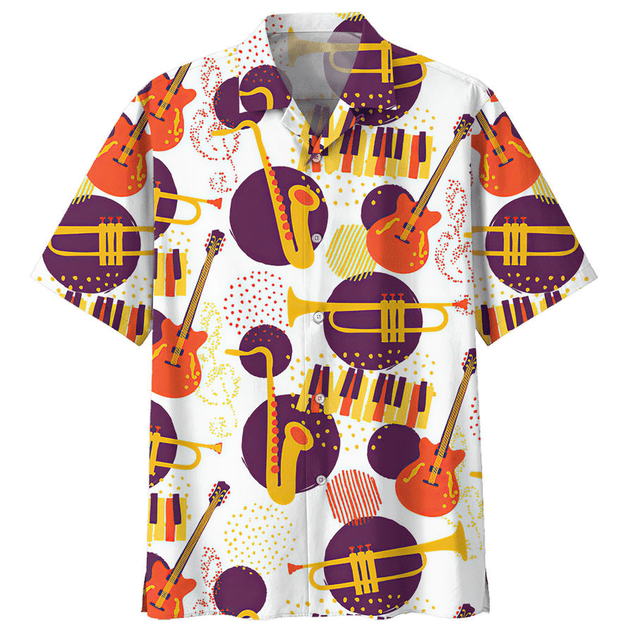Instrument Aloha Hawaiian Shirts For Men For Women HW7915