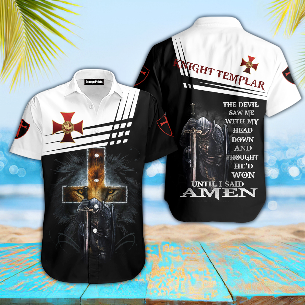 Knight Templar Aloha Hawaiian Shirts For Men And Women