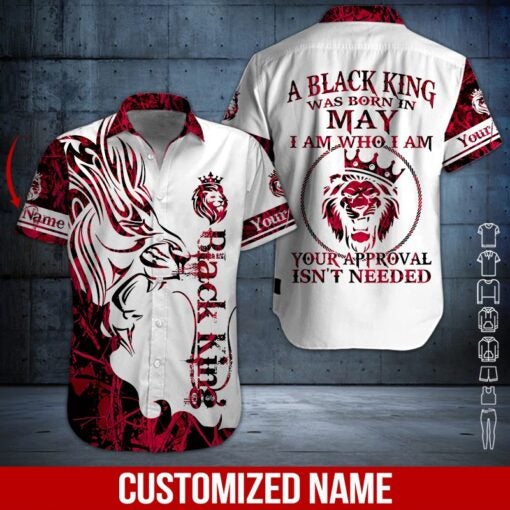 May King Custom Name Aloha Hawaiian Shirts For Men For Women HN1412