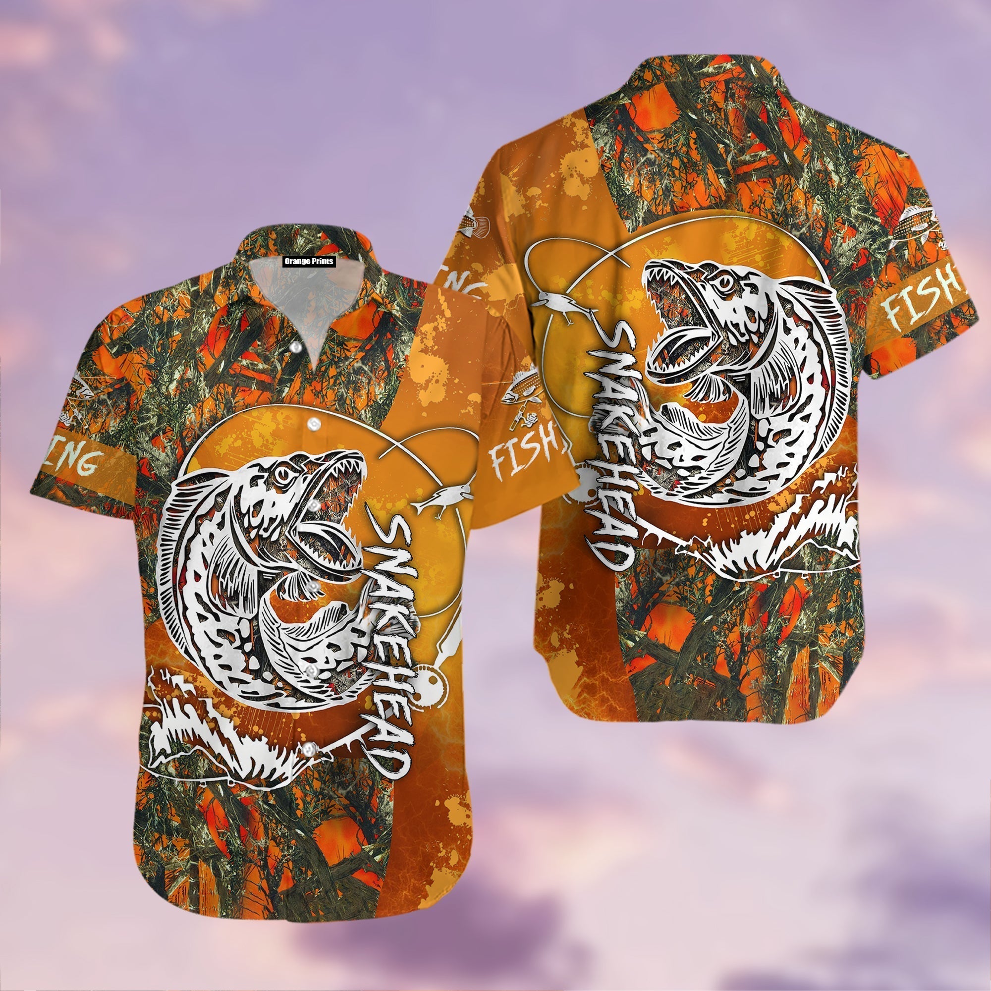 Snakehead Fishing Aloha Hawaiian Shirts For Men And Women