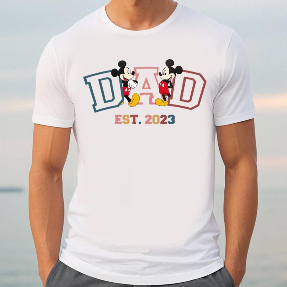 Disney Dad Mickey Maus Shirt, Dad 2023 Shirt, Father's Day Disney Shirt