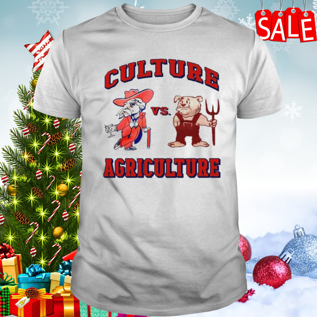 Culture Vs Agriculture cartoon shirt