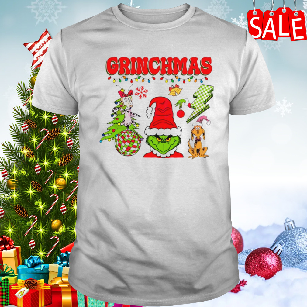 Grinch Grinchmas Characters Xmas shirt