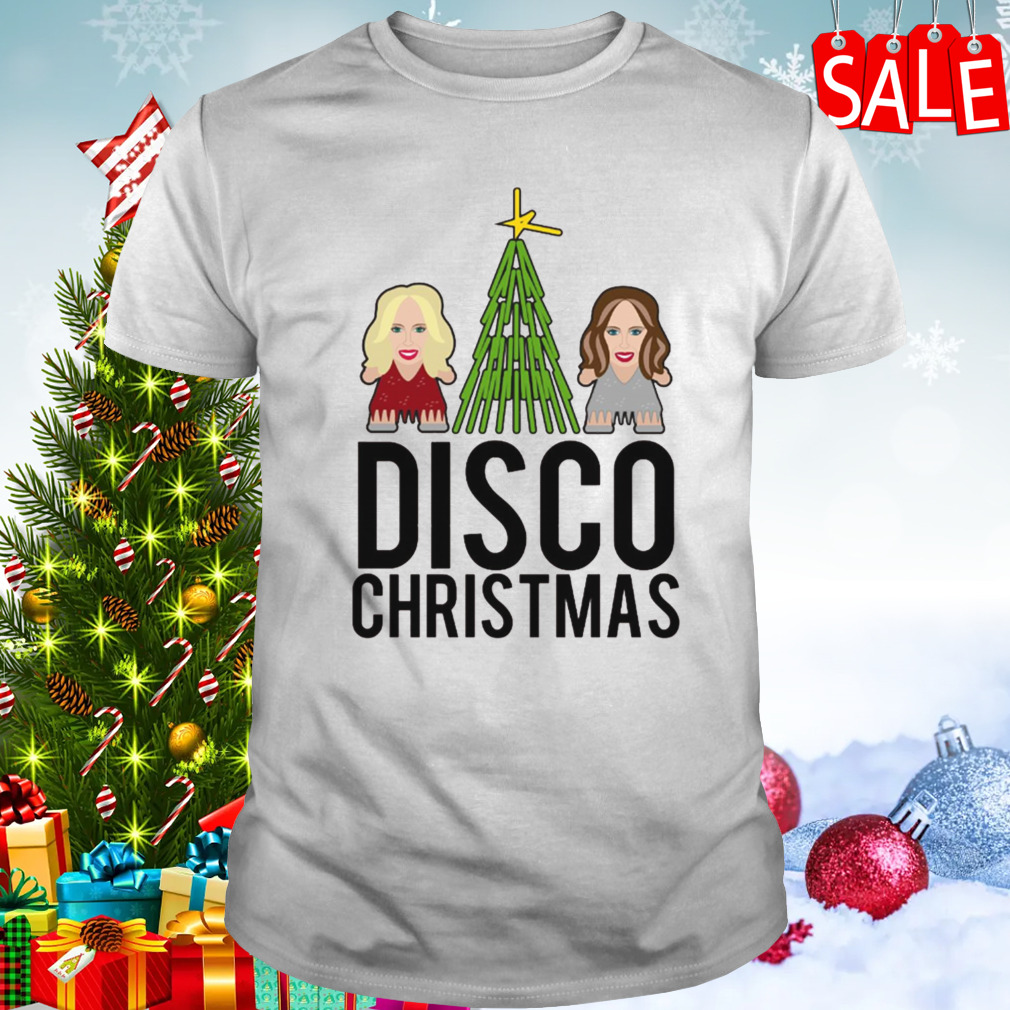 Kylie & Dannii Disco Christmas shirt