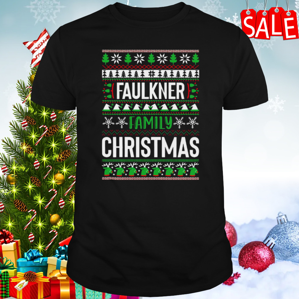Legend Faulkner Family Christmas shirt