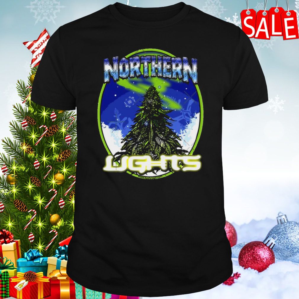 Northern Lights Cannabis Strain Art shirt