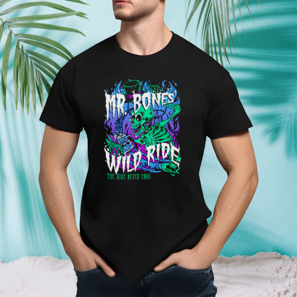 Planet Coaster Mr Bones Wild Ride shirt