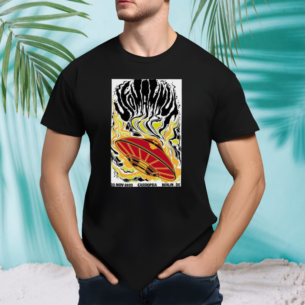 Ufomammut Berlin Concert Cassiopeia Nov 23-2023 poster shirt