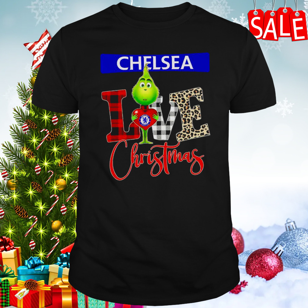 Chelsea Grinch love Christmas shirt