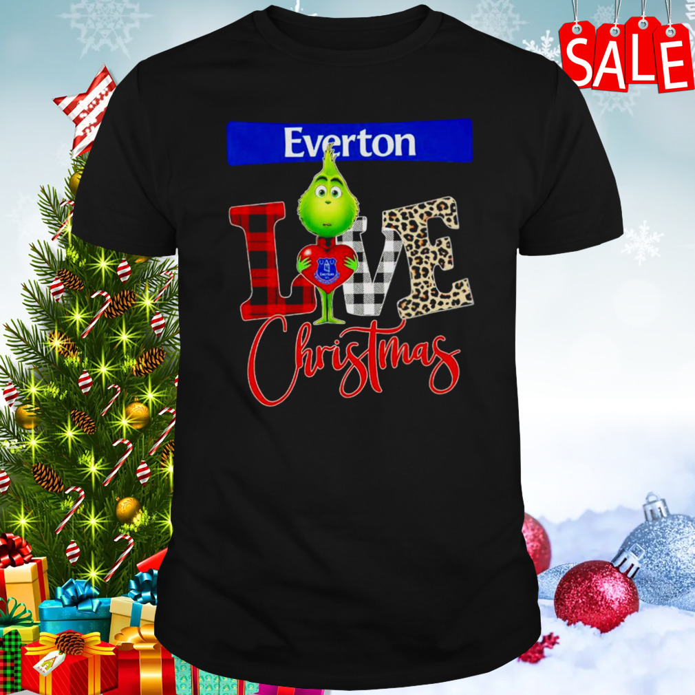 Everton Grinch love Christmas shirt