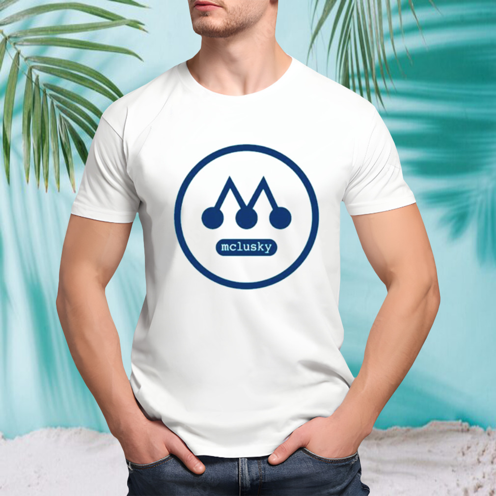 Mclusky new logo shirt