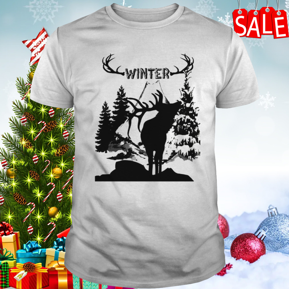 Nature Winter Mood Deer shirt