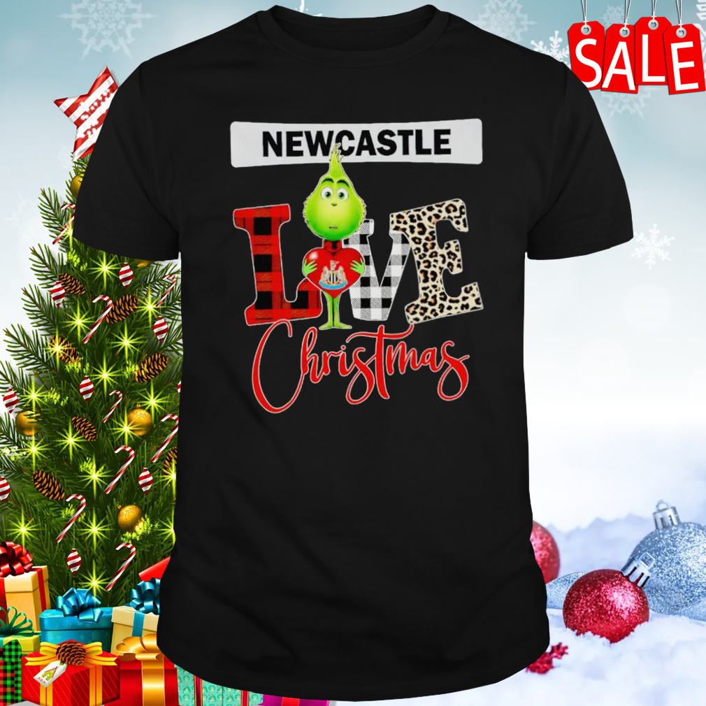 Newcastle United Grinch love Christmas shirt