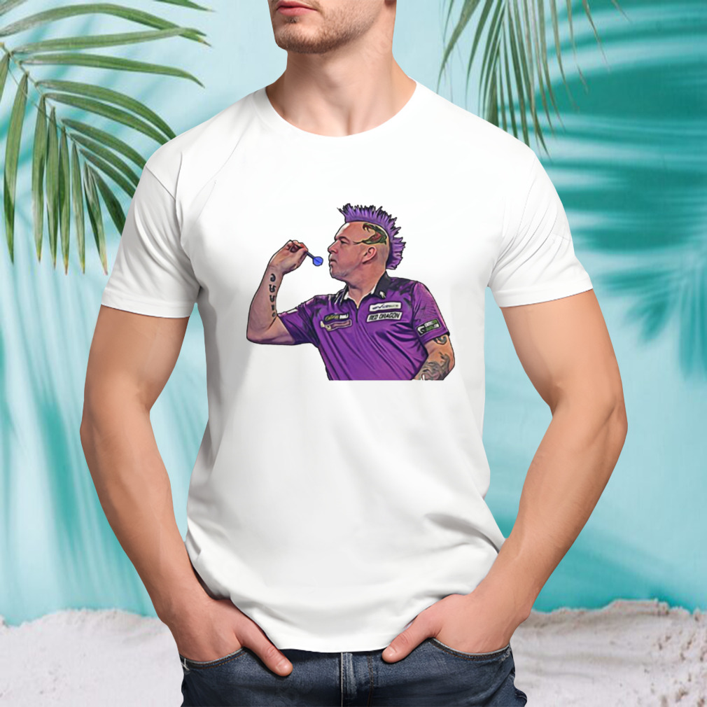 Peter Wright Gta Style Artwork shirt