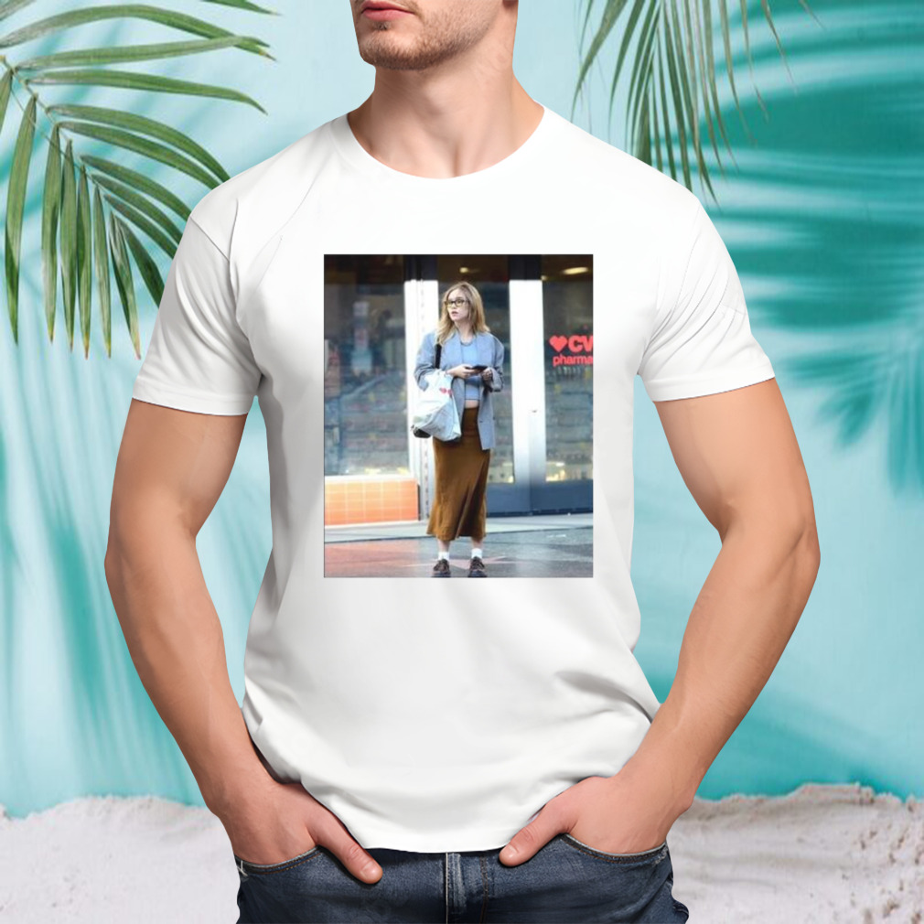 Suki Waterhouse In Los Angeles Shirt