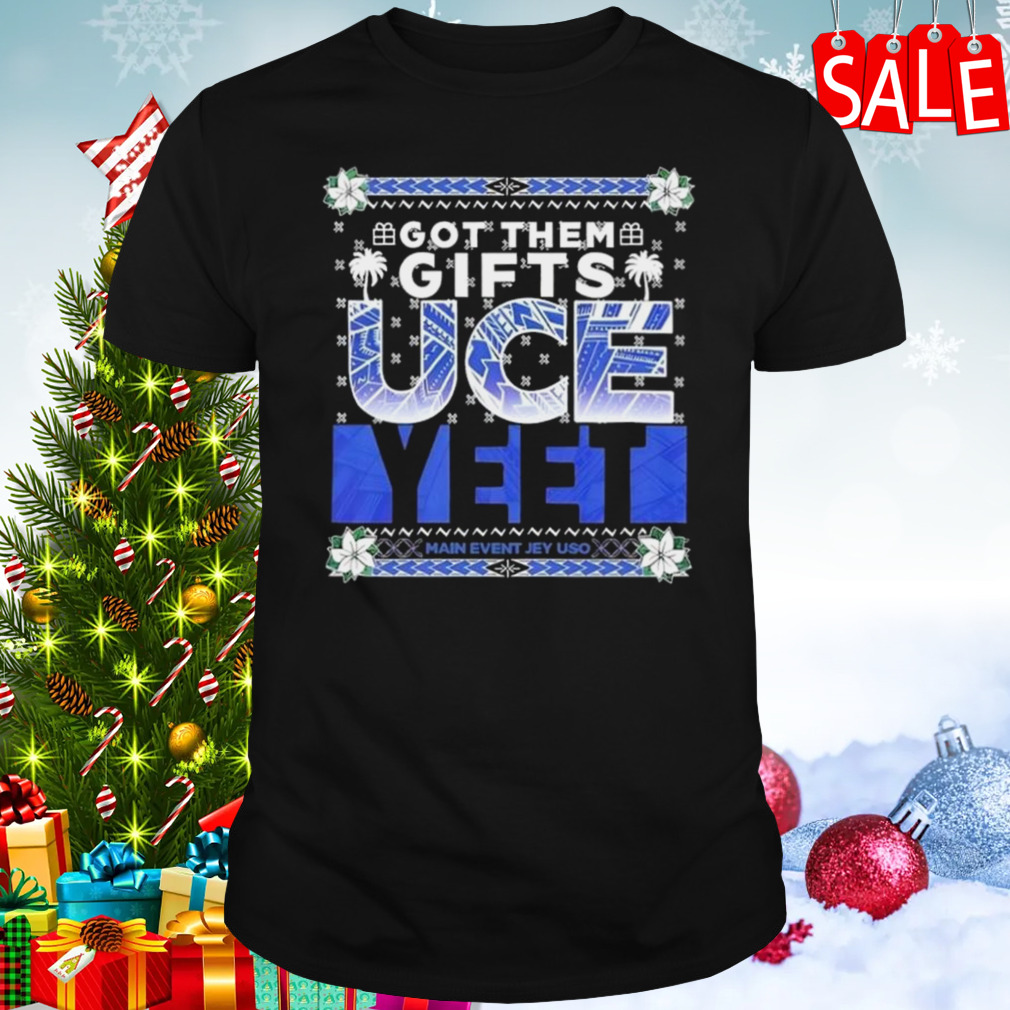 Uso Yeet Got Them Gifts Ugly Christmas shirt