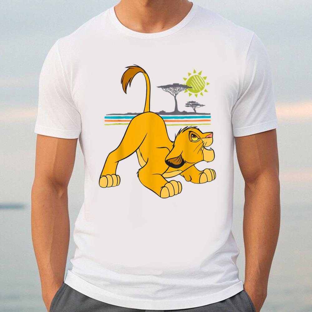 Disney The Lion King Young Simba Crouching T-Shirt