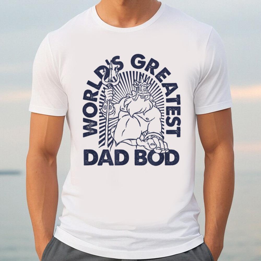 Disney The Little Mermaid King Triton World's Greatest Dad T-Shirt