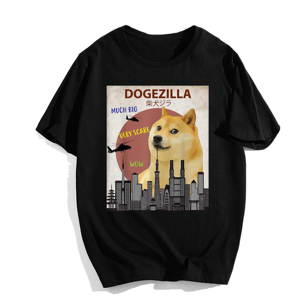 Dogezilla T-shirt Funny Doge Meme Shiba Inu Dog Shirt