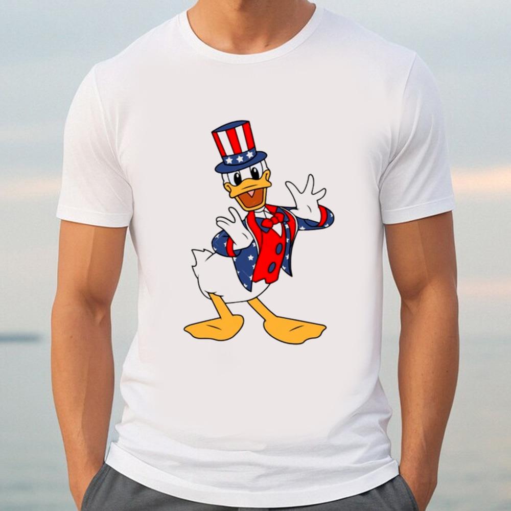 Donald Duck 4th Of July Shirt, Disney Donald Memorial Day Shirt
