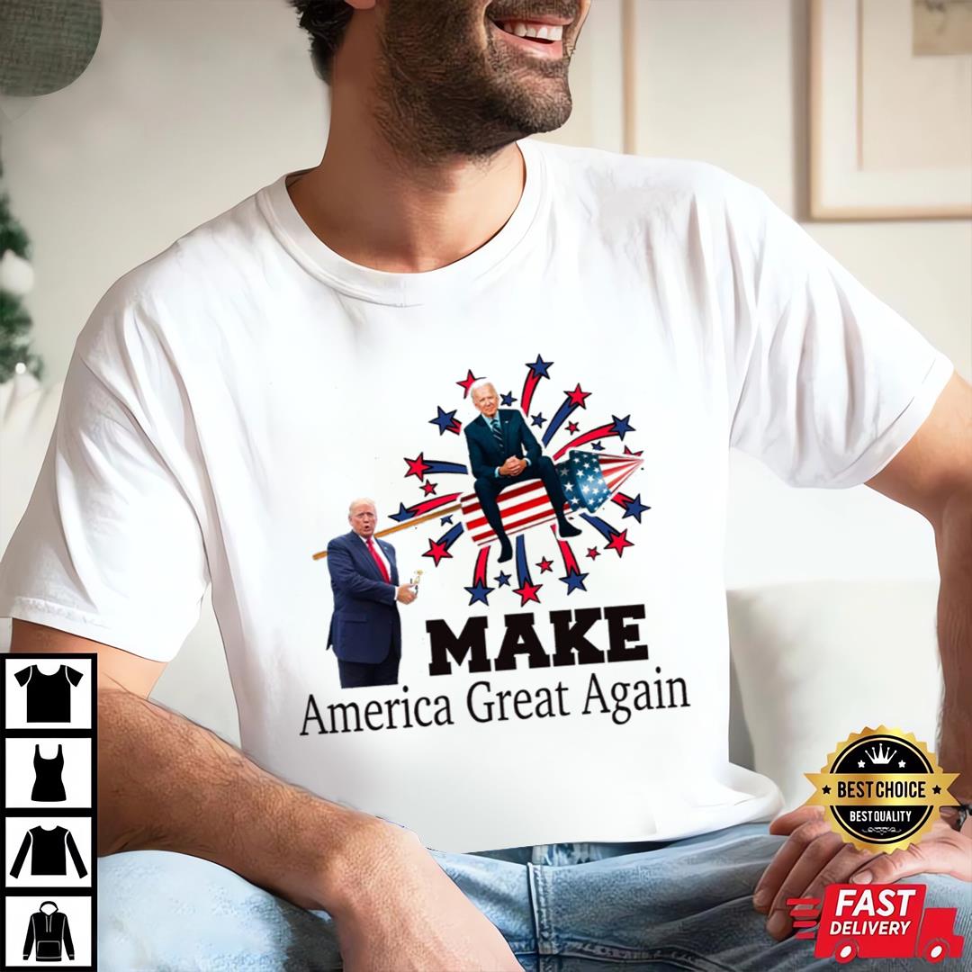Donald Trump Make America Great Again Shirt, Happy 4th of July Shirt