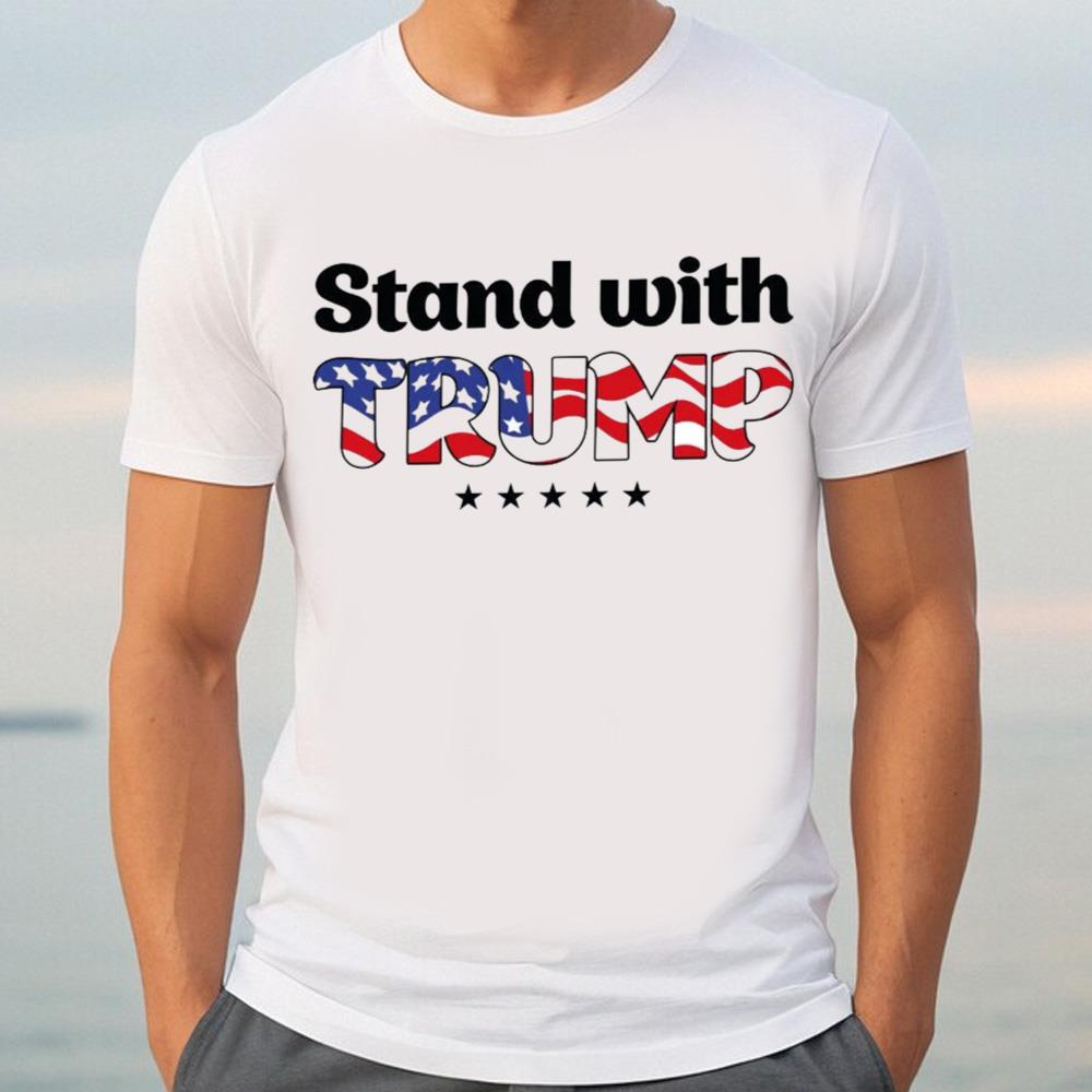 Donald Trump's Indictment, Trump 4th Of July Day Shirt, Stand With Trump T-Shirt