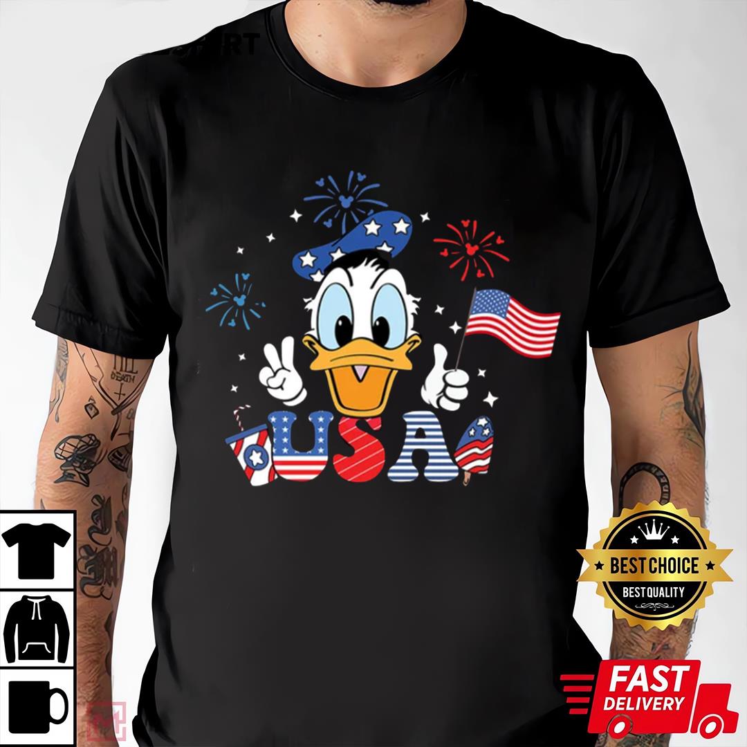Donald USA Disney Memorial Day Shirt