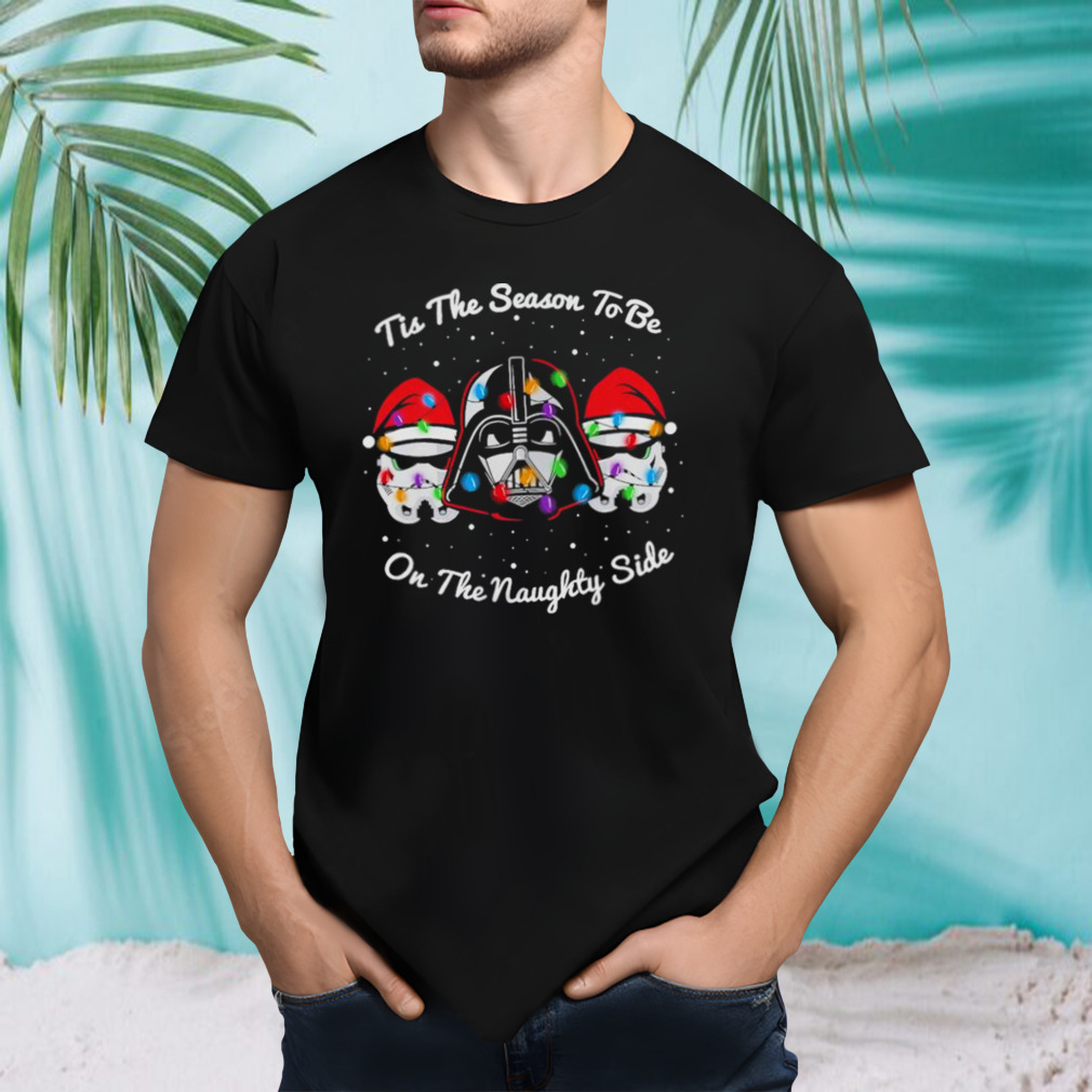 Star Wars Darth Vader Tis The Season To Be On The Naughty Side The Cheer Is Strong With This One Christmas Sweater