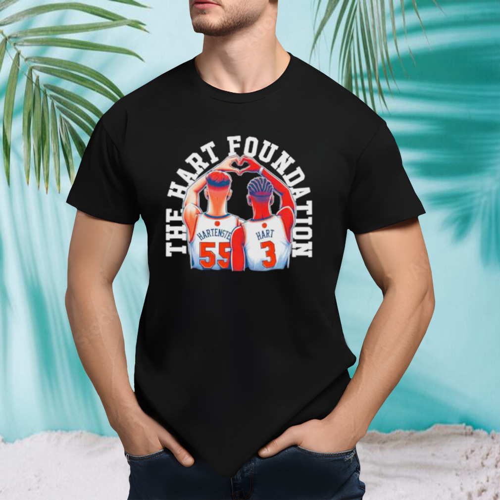 The Hart Foundation heart shirt