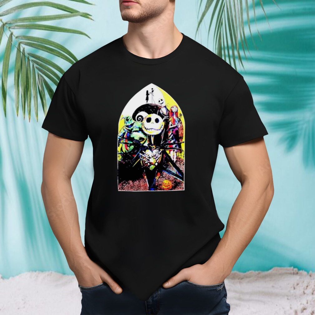 The Nightmare Before Christmas Group Window shirt