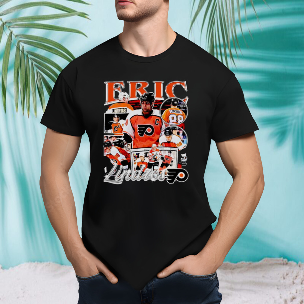 Eric Lindros Philadelphia Flyers NHL legend shirt