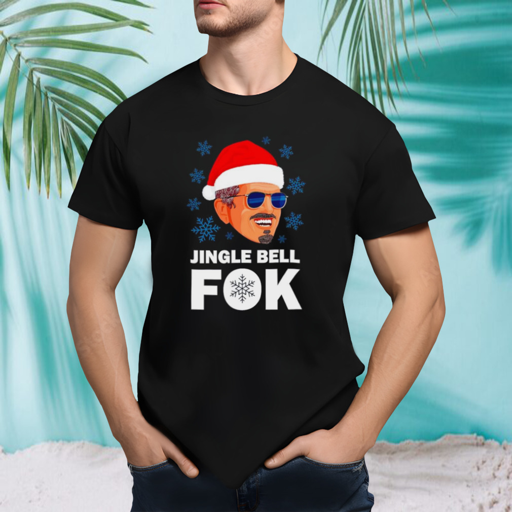 Jingle bell Fok Santa Christmas shirt
