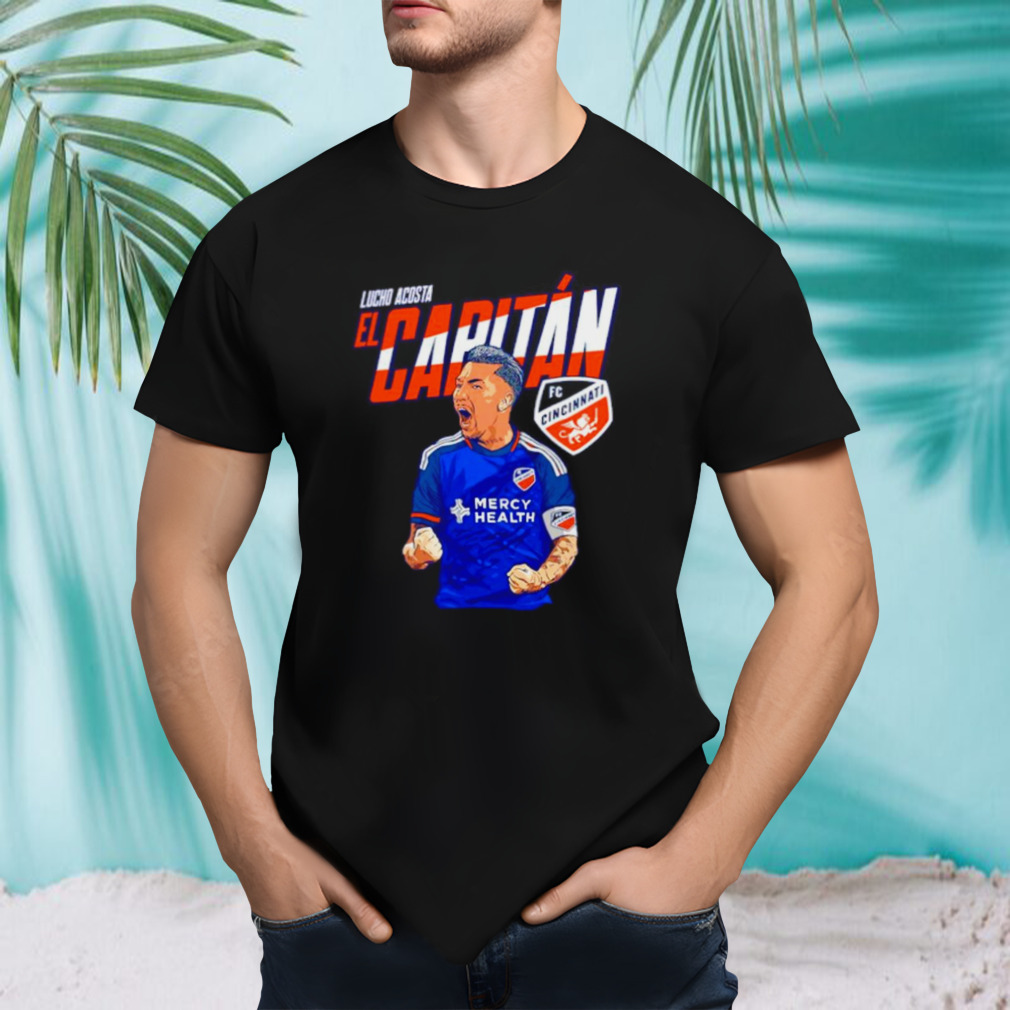 Lucho Acosta El Capitan Fc Cincinnati shirt