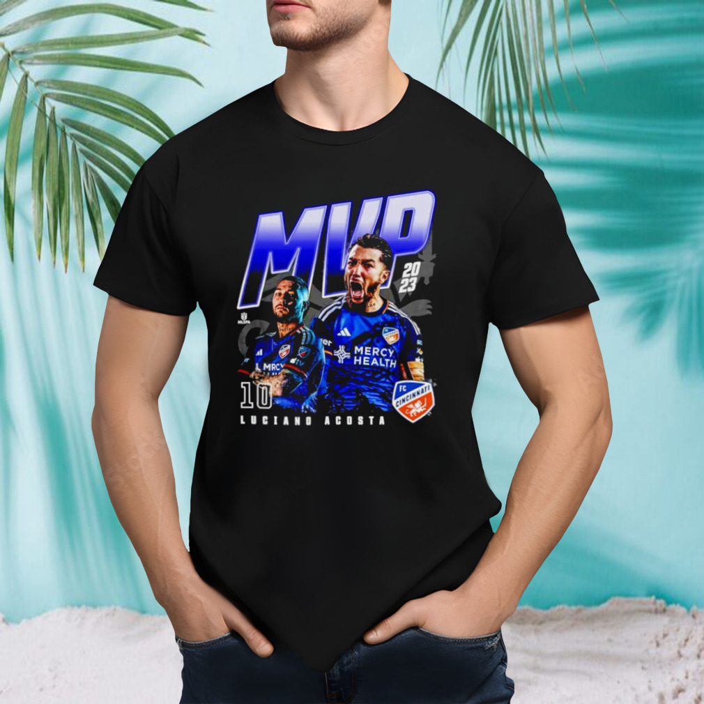 Luciano Lucho Acosta Fc Cincinnait MVP 2023 shirt