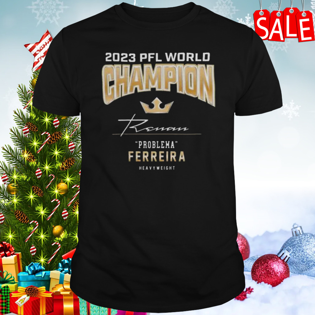 Renan Ferreira 2023 PFL Heavyweight Champion Shirt