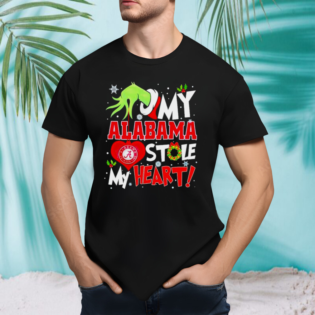 The Grinch my Alabama Stole my heart shirt
