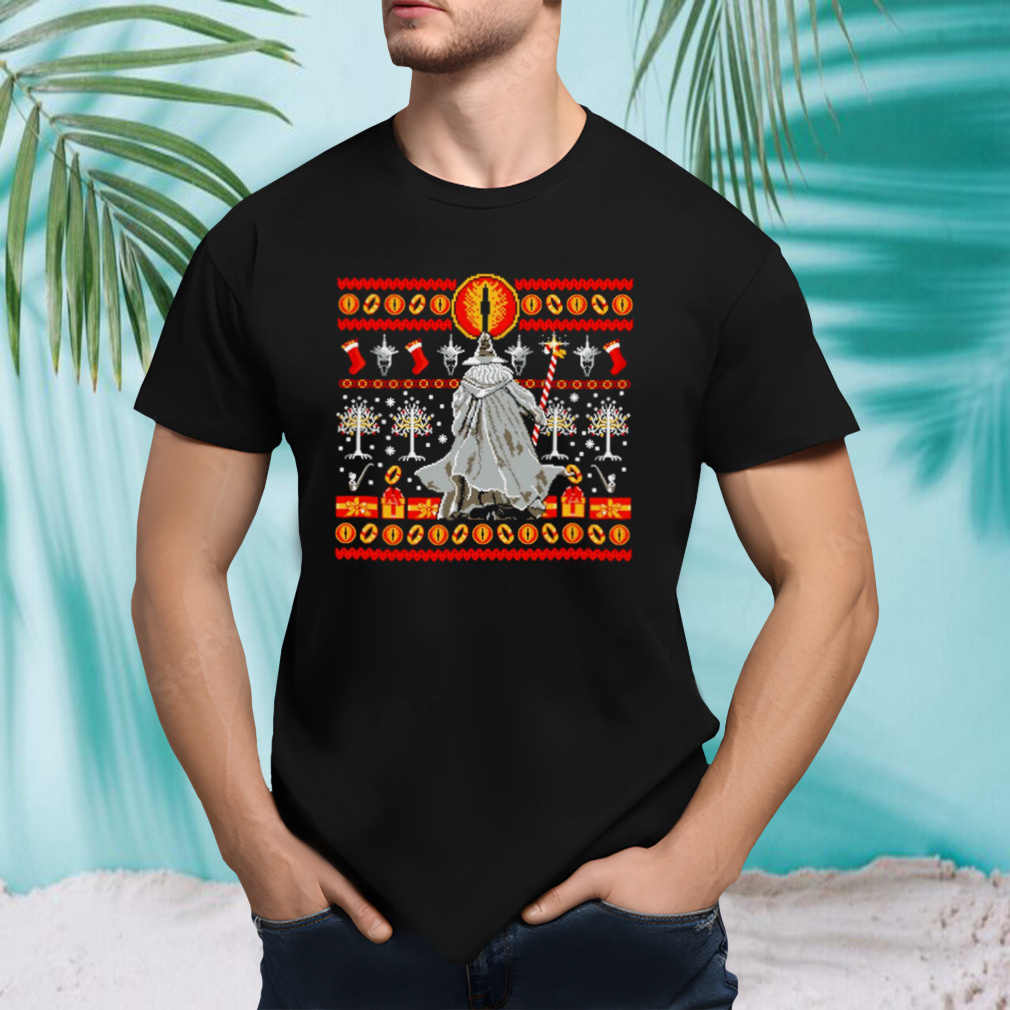 Wizard eye on Ugly Christmas shirt